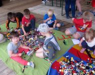 piknik naukowy rodzinny lego roboty fluor warsztaty zabawa 5