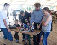 piknik naukowy rodzinny lego roboty fluor warsztaty zabawa 8